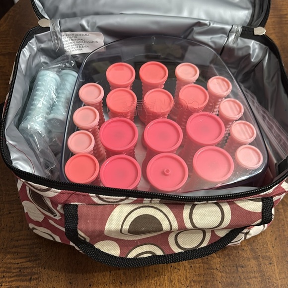 Contain Hot Rollers in convenient stylish carry all bag. - Picture 2 of 10